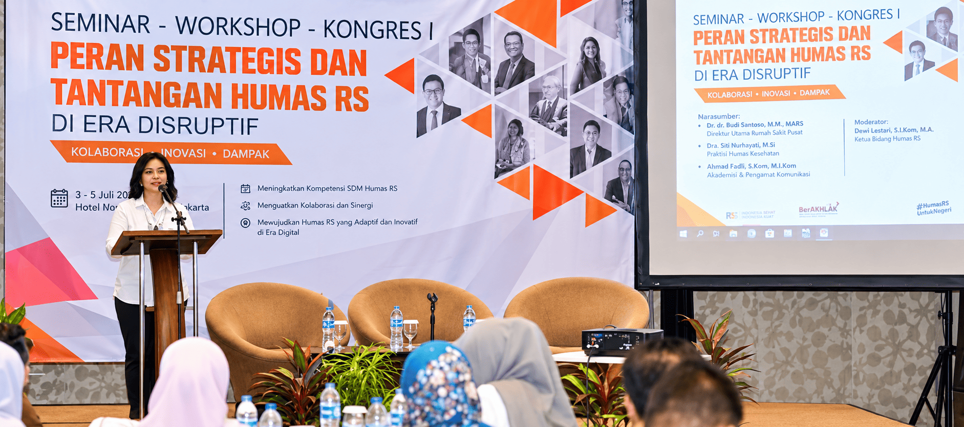 Thumbnail event Kongres I PERHUMASRI : Humas Rumah Sakit Harus Inovatif dan Kreatif